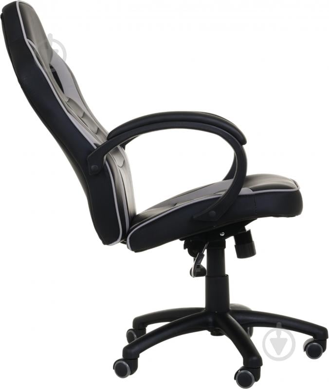 Кресло игровое Центр Меблів Идрис черно-серый - фото 6 Кресло игровое Центр Меблів Идрис черно-серый - фото 6