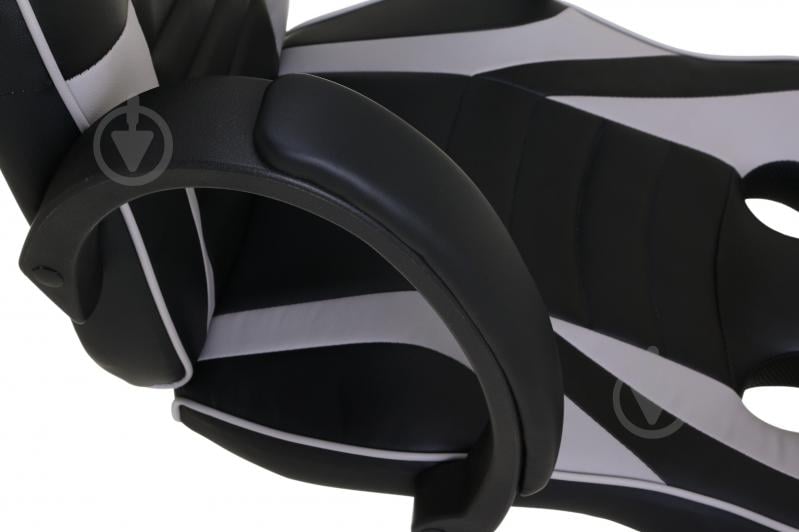 Кресло игровое Центр Меблів Идрис черно-серый - фото 9 Кресло игровое Центр Меблів Идрис черно-серый - фото 9