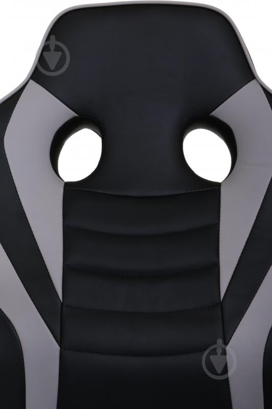 Кресло игровое Центр Меблів Идрис черно-серый - фото 10 Кресло игровое Центр Меблів Идрис черно-серый - фото 10