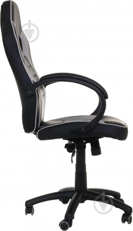 Кресло игровое Центр Меблів Идрис черно-серый - фото 4 Кресло игровое Центр Меблів Идрис черно-серый - фото 4