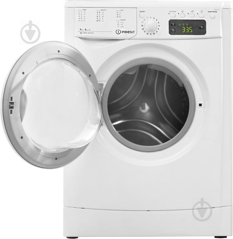 Стиральная машина с сушкой Indesit IWDE 7105 B (EU) - фото 2