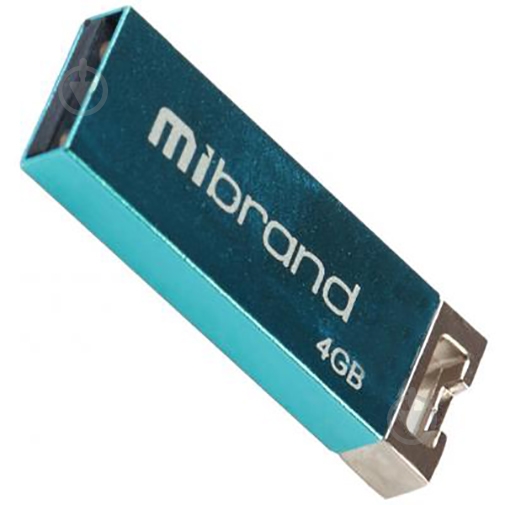 Флешпам'ять USB Mibrand Chameleon 4 ГБ USB 2.0 blue (MI2.0/CH4U6LU) - фото 1