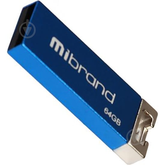 Флешпам'ять USB Mibrand Chameleon 64 ГБ USB 2.0 blue (MI2.0/CH64U6U) - фото 1