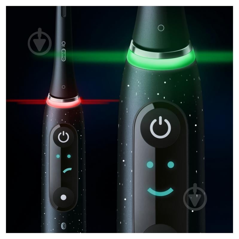 Електрична зубна щітка Oral-B iO Серія 10 Чорна (80369236) - фото 6 Електрична зубна щітка Oral-B iO Серія 10 Чорна (80369236) - фото 6