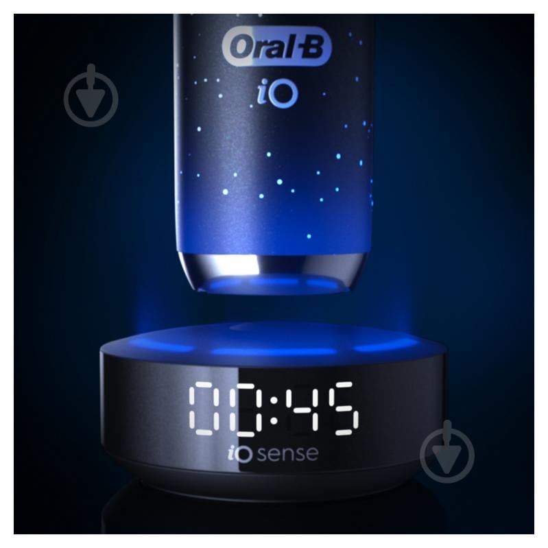 Електрична зубна щітка Oral-B iO Серія 10 Чорна (80369236) - фото 7 Електрична зубна щітка Oral-B iO Серія 10 Чорна (80369236) - фото 7
