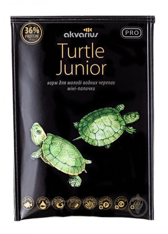 Корм Акваріус для молодых черепах Turtle Junior мини-палочки 10 г - фото 1