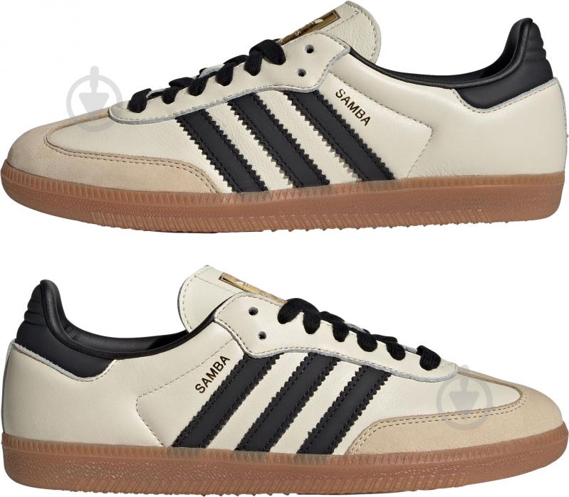 Кросівки жіночі демісезонні Adidas SAMBA OG W ID0478 р.41 1/3 бежеві - фото 5