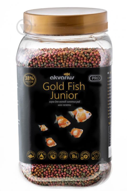 Корм Акваріус Gold Fish Junior 250 г - фото 1