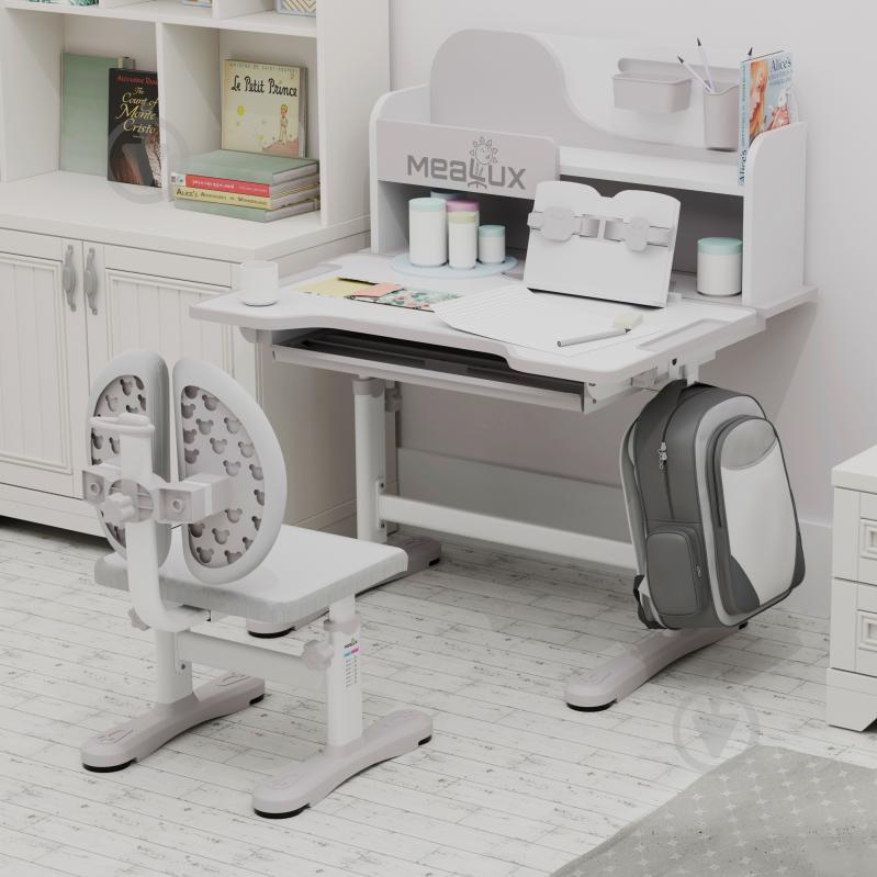 Комплект мебели детский Mealux Wave Grey - фото 2 Комплект мебели детский Mealux Wave Grey - фото 2