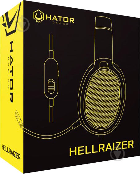 Наушники Hator Hellraizer HTA-811 black/grey (64953) - фото 5