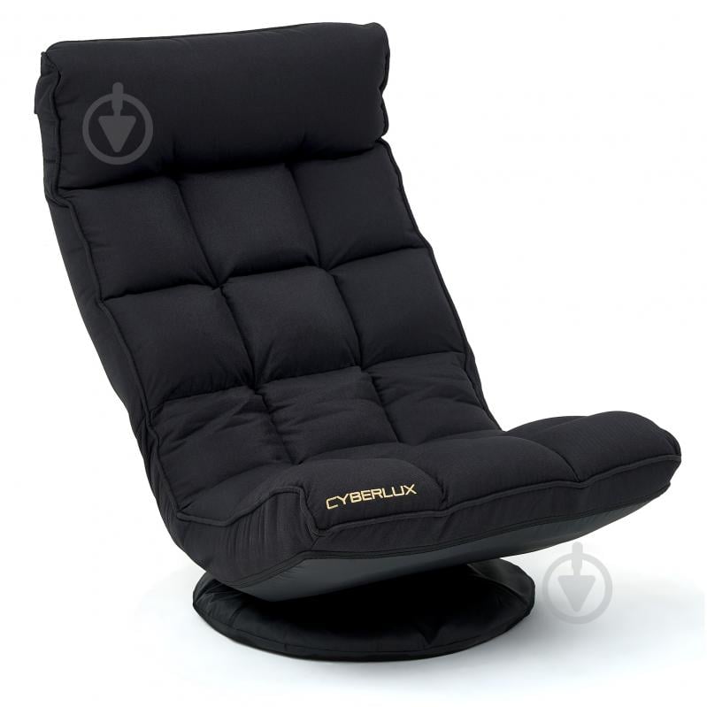 Кресло игровое Cyberlux Flex Fabric черный - фото 1