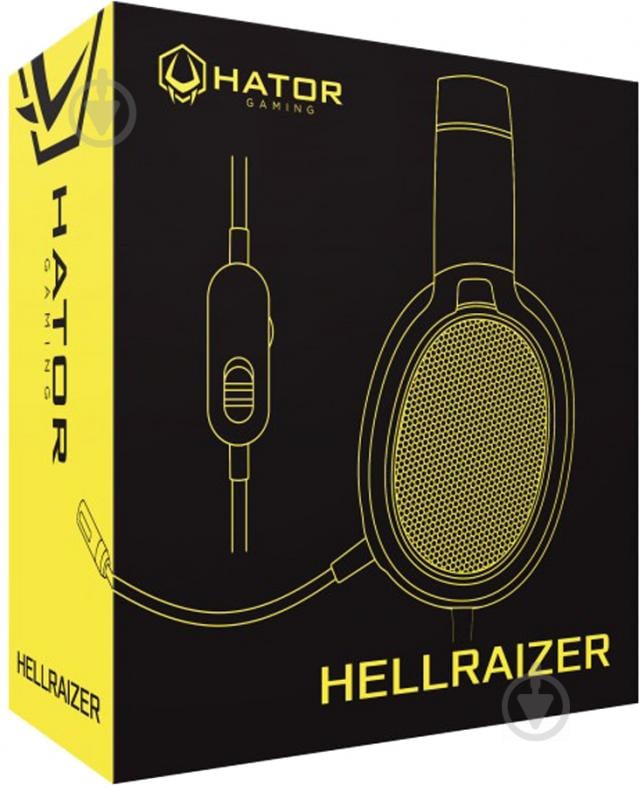 Наушники Hator Hellraizer HTA-812 black (65173) - фото 5