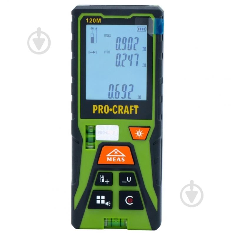 Дальномер лазерный ProCraft PLDM-120 000120 - фото 2 Дальномер лазерный ProCraft PLDM-120 000120 - фото 2