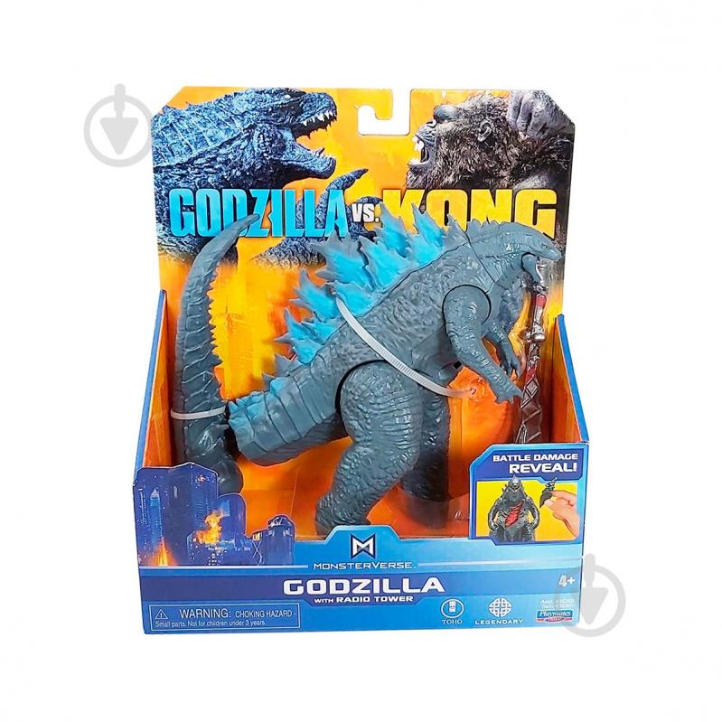 Фигурка GODZILLA VS. KONG Годзилла с радиовышкой 35301 - фото 1