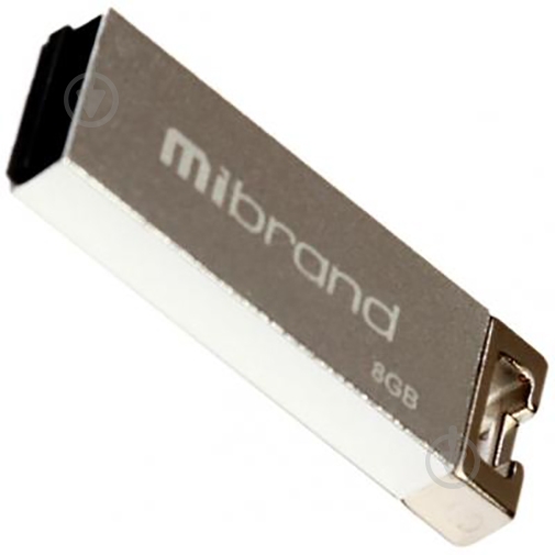 Флешпам'ять USB Mibrand Chameleon 8 ГБ USB 2.0 silver (MI2.0/CH8U6S) - фото 1