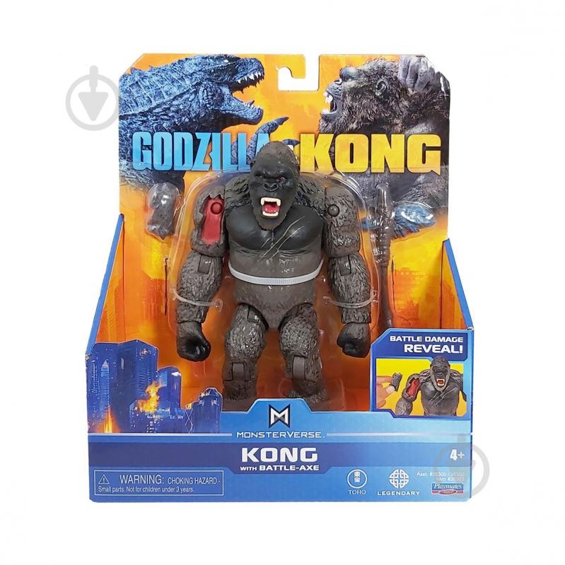 Фігурка GODZILLA VS. KONG Конг з бойовою сокирою 35303 - фото 6