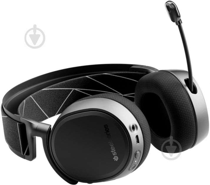 Гарнитура игровая SteelSeries Arctis 9 Wireless black (SS61484) - фото 6