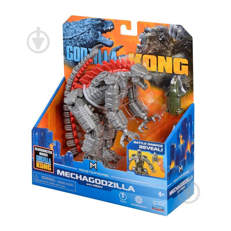Фигурка GODZILLA VS. KONG Мехагодзилла c аксесс. 35305 - фото 6 Фигурка GODZILLA VS. KONG Мехагодзилла c аксесс. 35305 - фото 6