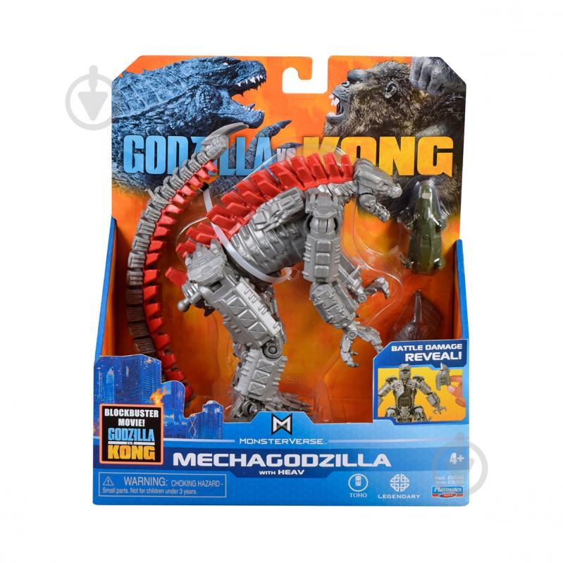 Фигурка GODZILLA VS. KONG Мехагодзилла c аксесс. 35305 - фото 1 Фигурка GODZILLA VS. KONG Мехагодзилла c аксесс. 35305 - фото 1