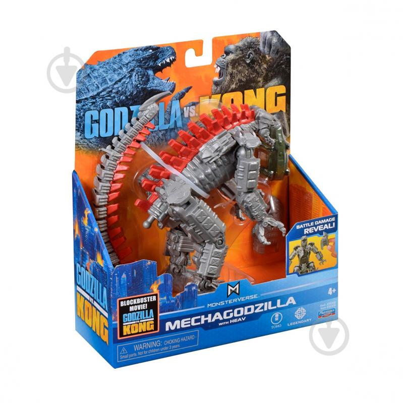 Фигурка GODZILLA VS. KONG Мехагодзилла c аксесс. 35305 - фото 9 Фигурка GODZILLA VS. KONG Мехагодзилла c аксесс. 35305 - фото 9