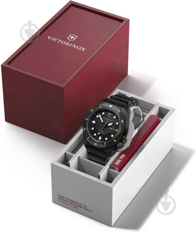 Наручний годинник Dive Pro Victorinox black (V241997) - фото 10 Наручний годинник Dive Pro Victorinox black (V241997) - фото 10
