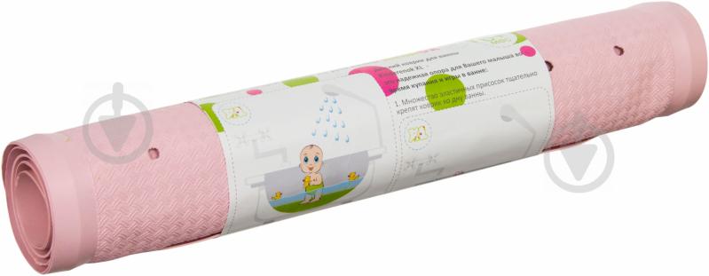 Килимок антиковзкий в ванну KinderenOK XL 34,5х76 см гума 71113 - фото 1