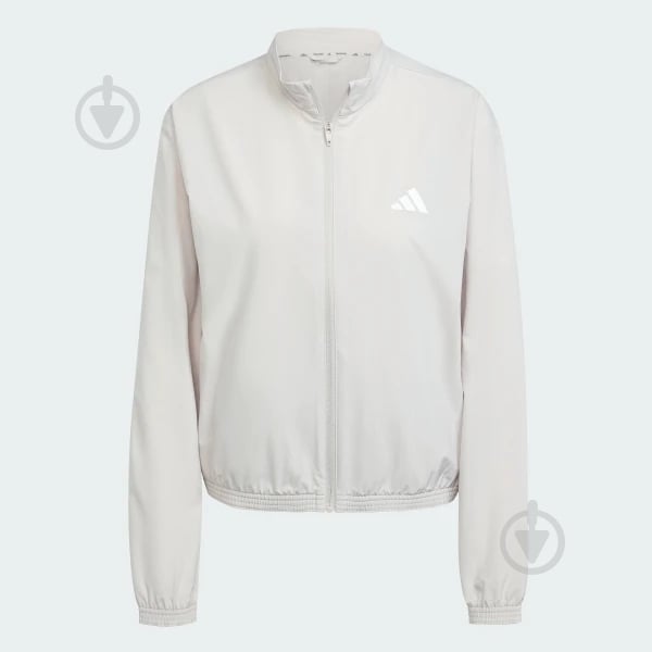 Вітрівка жіноча Adidas WE 3S WOVEN JKT WONALU/WHITE JE6173 р.M бежева - фото 6 Вітрівка жіноча Adidas WE 3S WOVEN JKT WONALU/WHITE JE6173 р.M бежева - фото 6