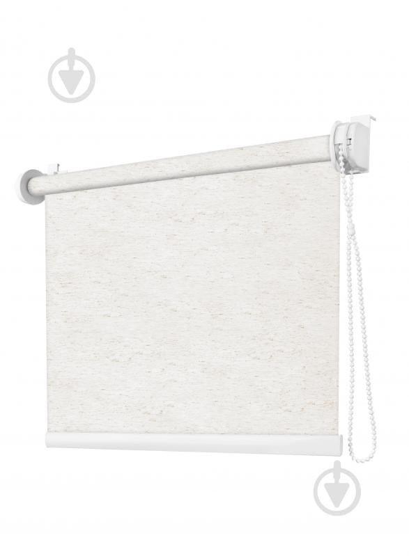 Ролета мини РОЛЛОТЕКС с фиксацией на струне Flax 39x150 см натуральная - фото 4