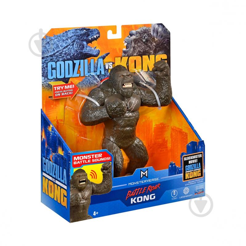 Фігурка GODZILLA VS. KONG Конг делюкс 35503 - фото 6 Фігурка GODZILLA VS. KONG Конг делюкс 35503 - фото 6