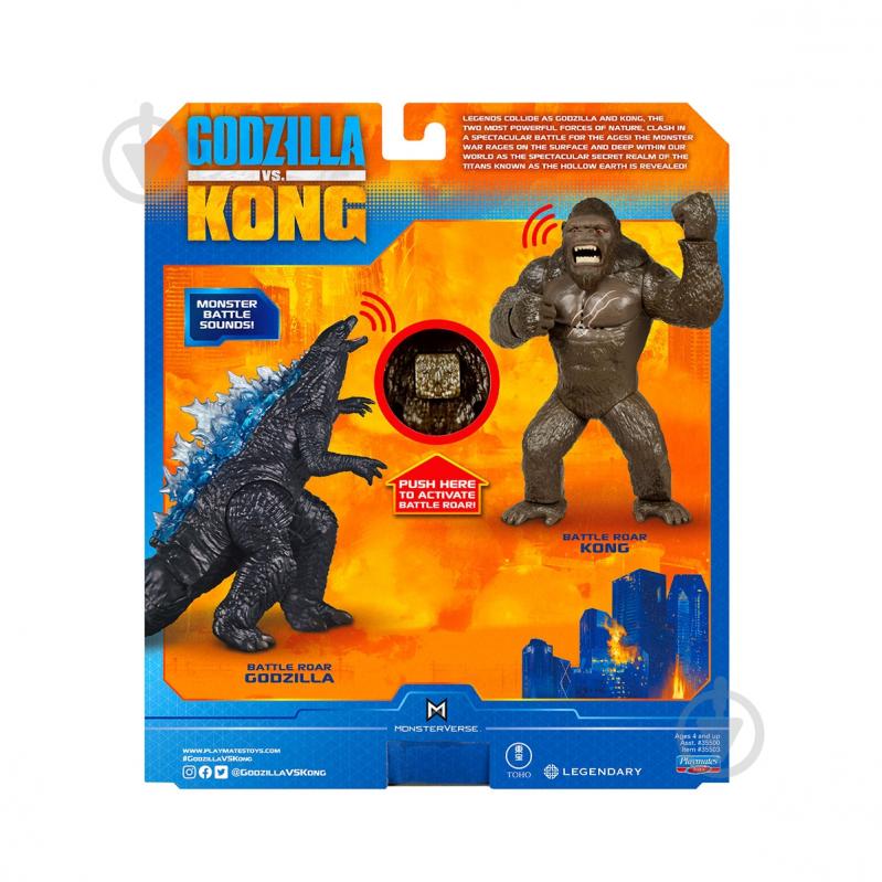 Фігурка GODZILLA VS. KONG Конг делюкс 35503 - фото 7 Фігурка GODZILLA VS. KONG Конг делюкс 35503 - фото 7