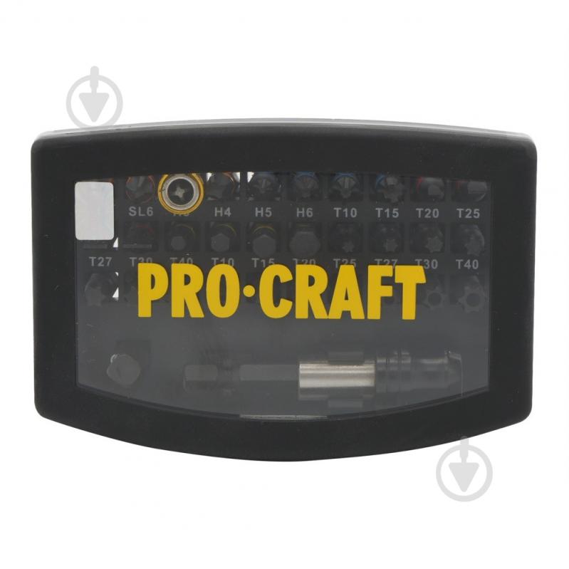 Набор бит ProCraft BS-32 (inner box) 32 шт. 000034 - фото 1 Набор бит ProCraft BS-32 (inner box) 32 шт. 000034 - фото 1