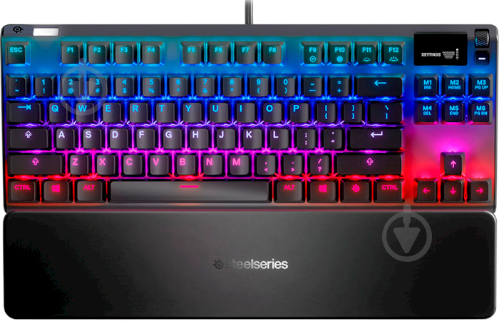 Клавіатура SteelSeries Apex Pro TKL USB (SS64734) black - фото 1