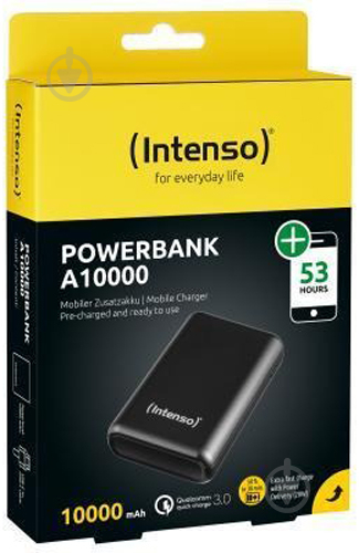 Повербанк Intenso 10000 mAh anthracite (7322430) USB A10000 - фото 3