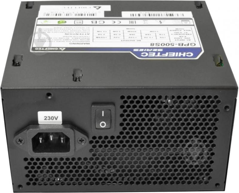 Блок питания Chieftec GPB-500S8 500 Вт - фото 3 Блок питания Chieftec GPB-500S8 500 Вт - фото 3