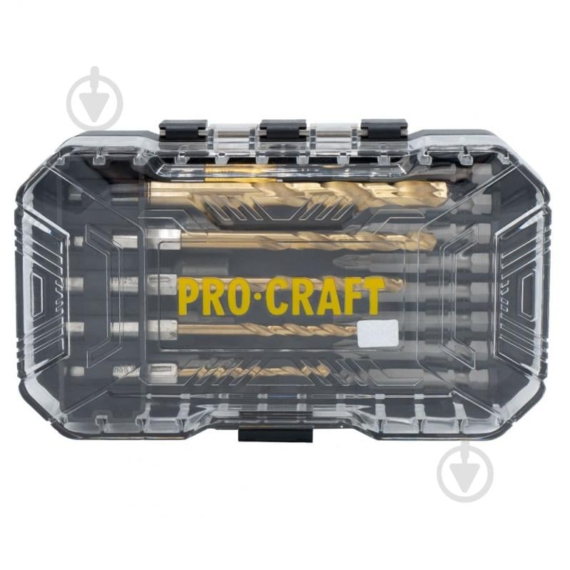 Набір біт і свердел ProCraft DBS-18 18 шт. 001812 - фото 3