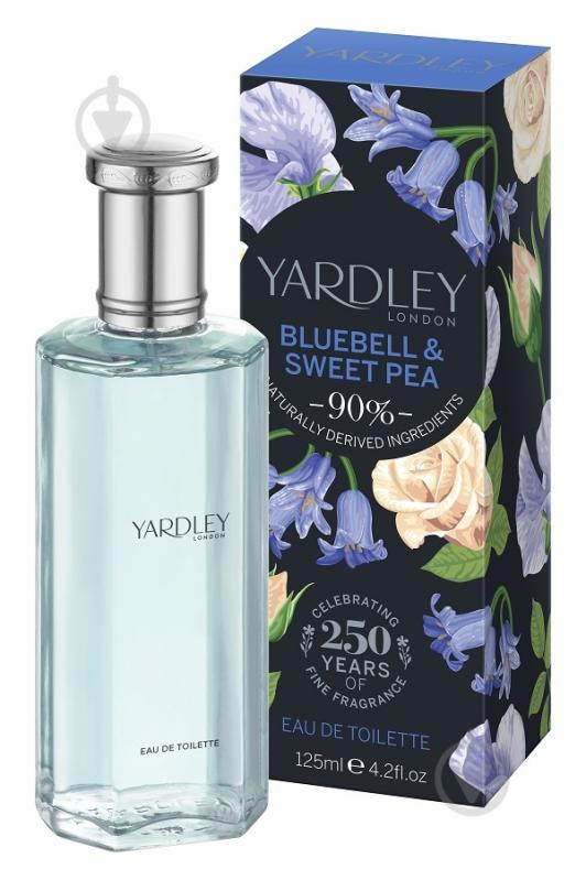 Туалетна вода Yardley Bluebell & Sweet Pea 125 мл - фото 1 Туалетна вода Yardley Bluebell & Sweet Pea 125 мл - фото 1