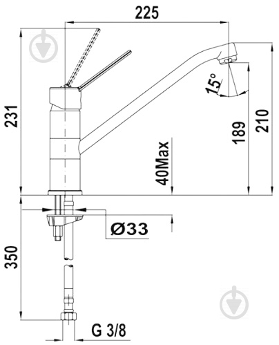 Смеситель для кухни Teka Mtp L 469934510 - фото 5