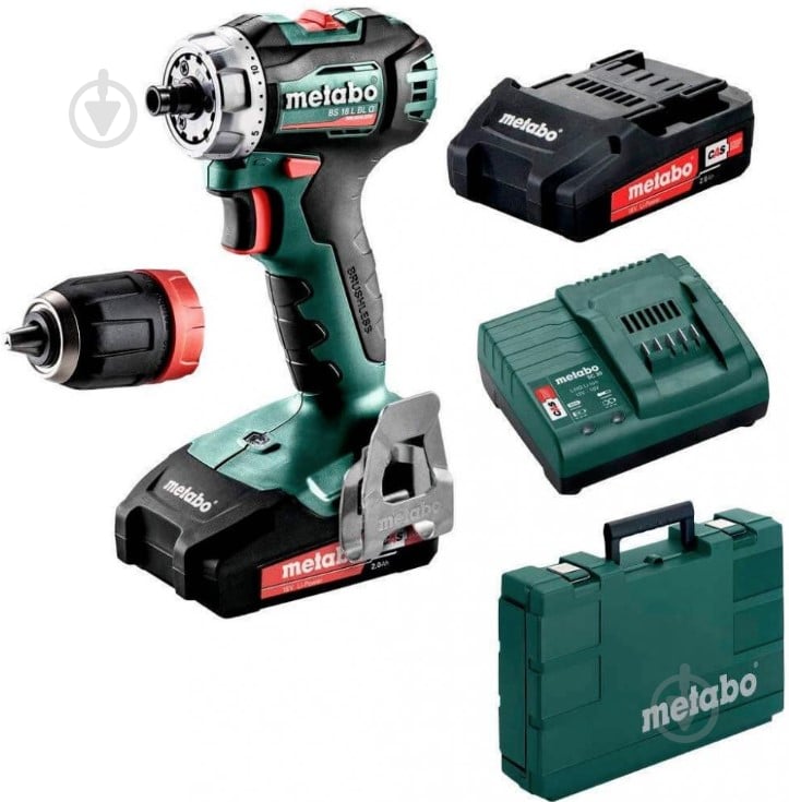 Шуруповерт акумуляторний Metabo BS 18 L BL Q 613156500 - фото 1