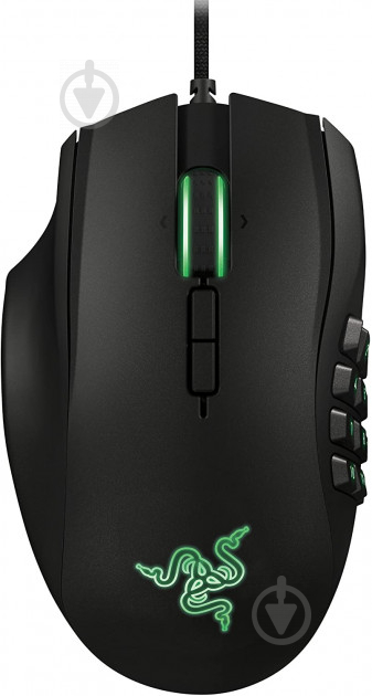 Мышка Razer Naga Left-Handed USB Black (RZ01-03410100-R3M1) - фото 1