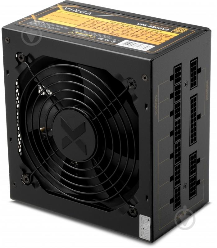 Блок питания Vinga VPS-850GV2 850 Вт - фото 3 Блок питания Vinga VPS-850GV2 850 Вт - фото 3