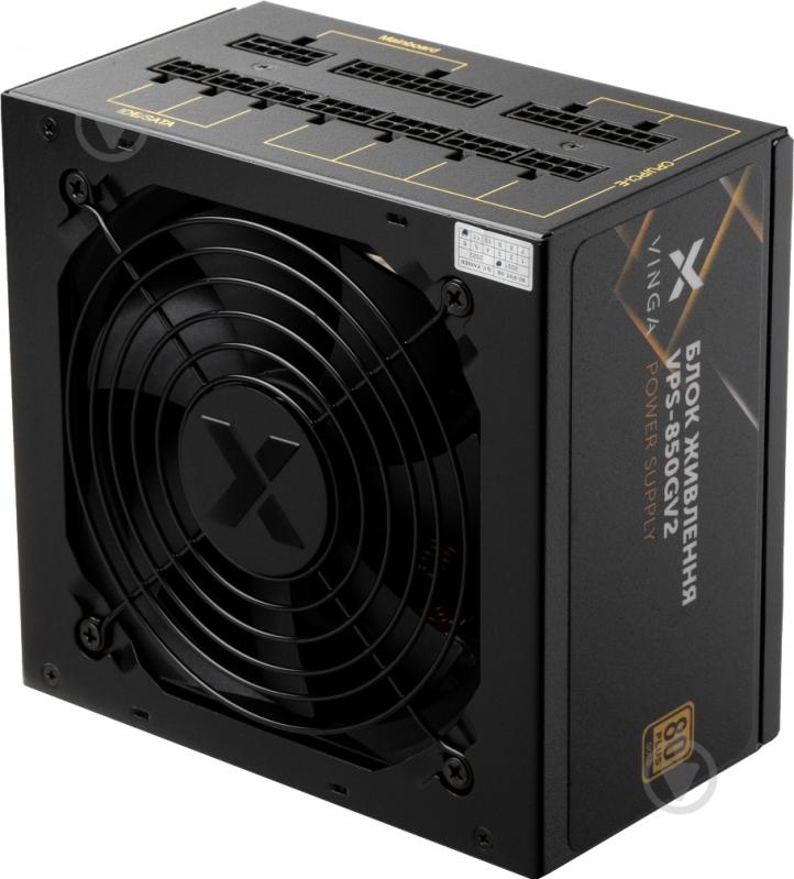 Блок питания Vinga VPS-850GV2 850 Вт - фото 1 Блок питания Vinga VPS-850GV2 850 Вт - фото 1