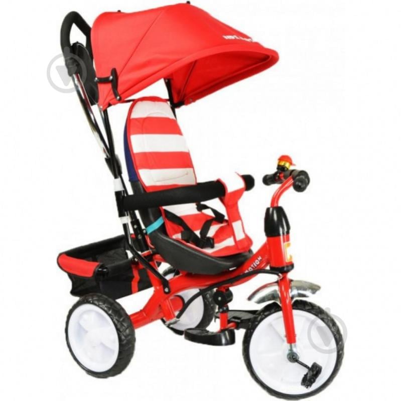 Велосипед-коляска KidzMotion Tobi Junior червоний 115001/red - фото 3