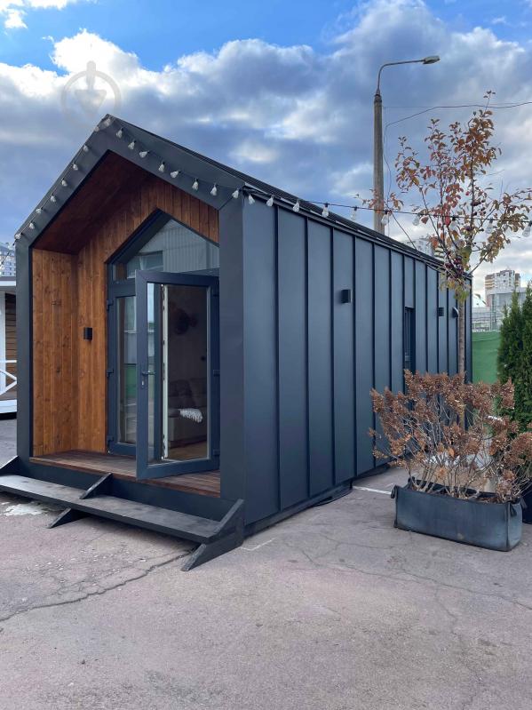 Модульний будинок енергоефективний HUT 3.0 зі зовнішнім оздобленням - фото 4