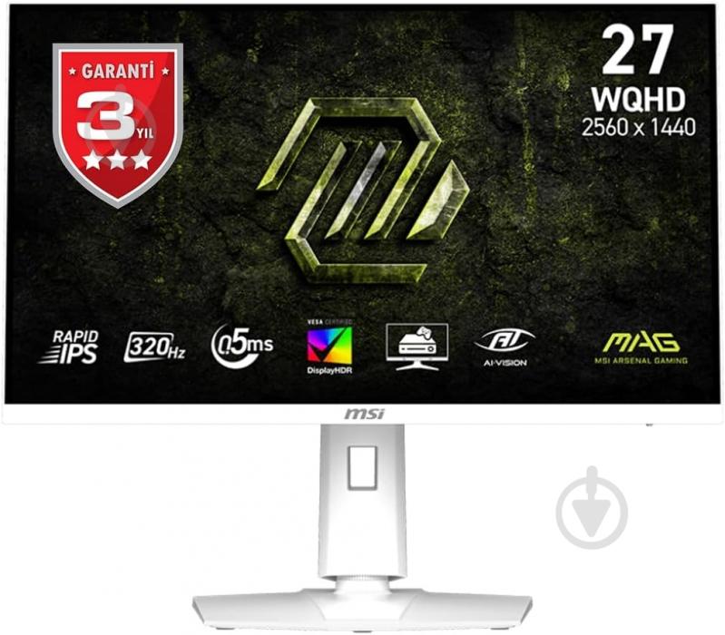 Монитор MSI MAG 274QRFW-X32 27" (9S6-3CE49H-028) - фото 1