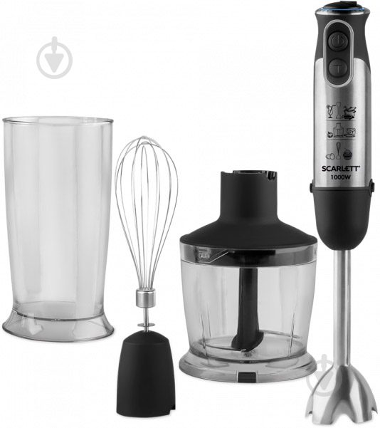 Блендер погружной Scarlett SC-HB42F50 черный - фото 1