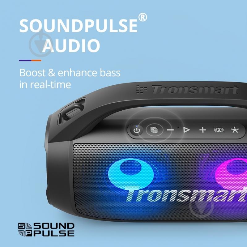 Портативна колонка Tronsmart Bang SE Bluetooth black (862356) - фото 7