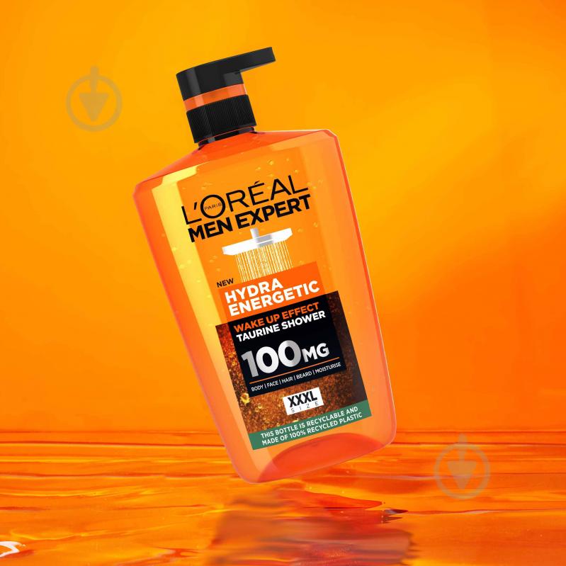 Гель для душу L'Oreal Paris Men Expert Hydra Energetic 1000 мл - фото 5