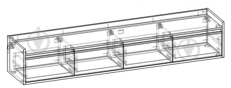 Тумба под ТВ Вісент 4ш (подвесная) ГБ09 - фото 2