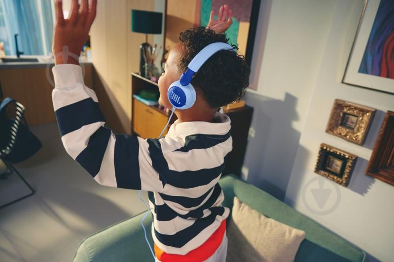 Гарнітура JBL Junior 320 blue (JBLJR320BLU) - фото 8