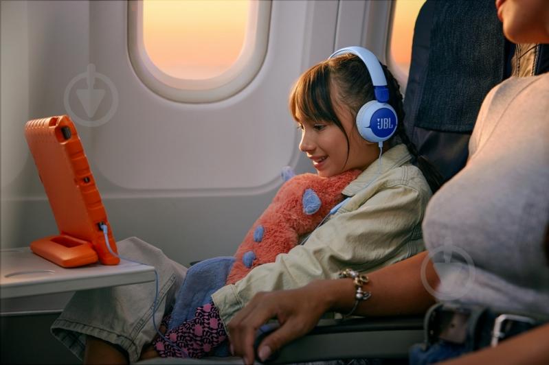 Гарнітура JBL Junior 320 blue (JBLJR320BLU) - фото 9